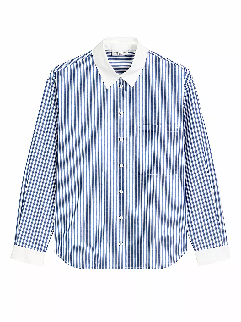 MARC O'POLO DENIM | Bluse  | blau