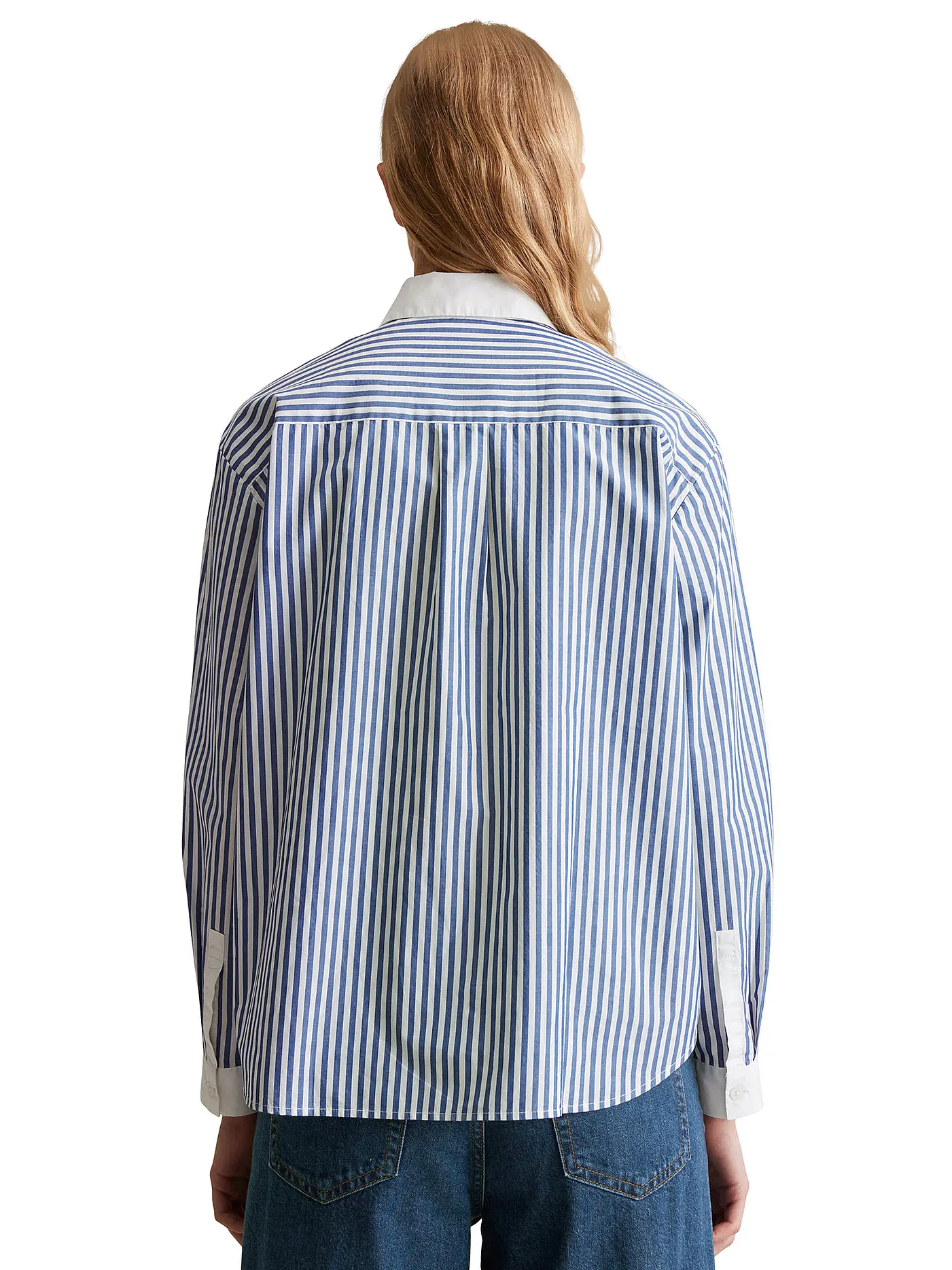 MARC O'POLO DENIM | Bluse  | blau