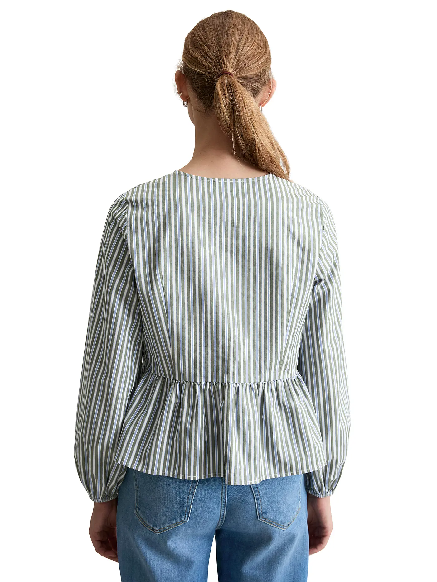 MARC O'POLO DENIM | Bluse  | hellgrün