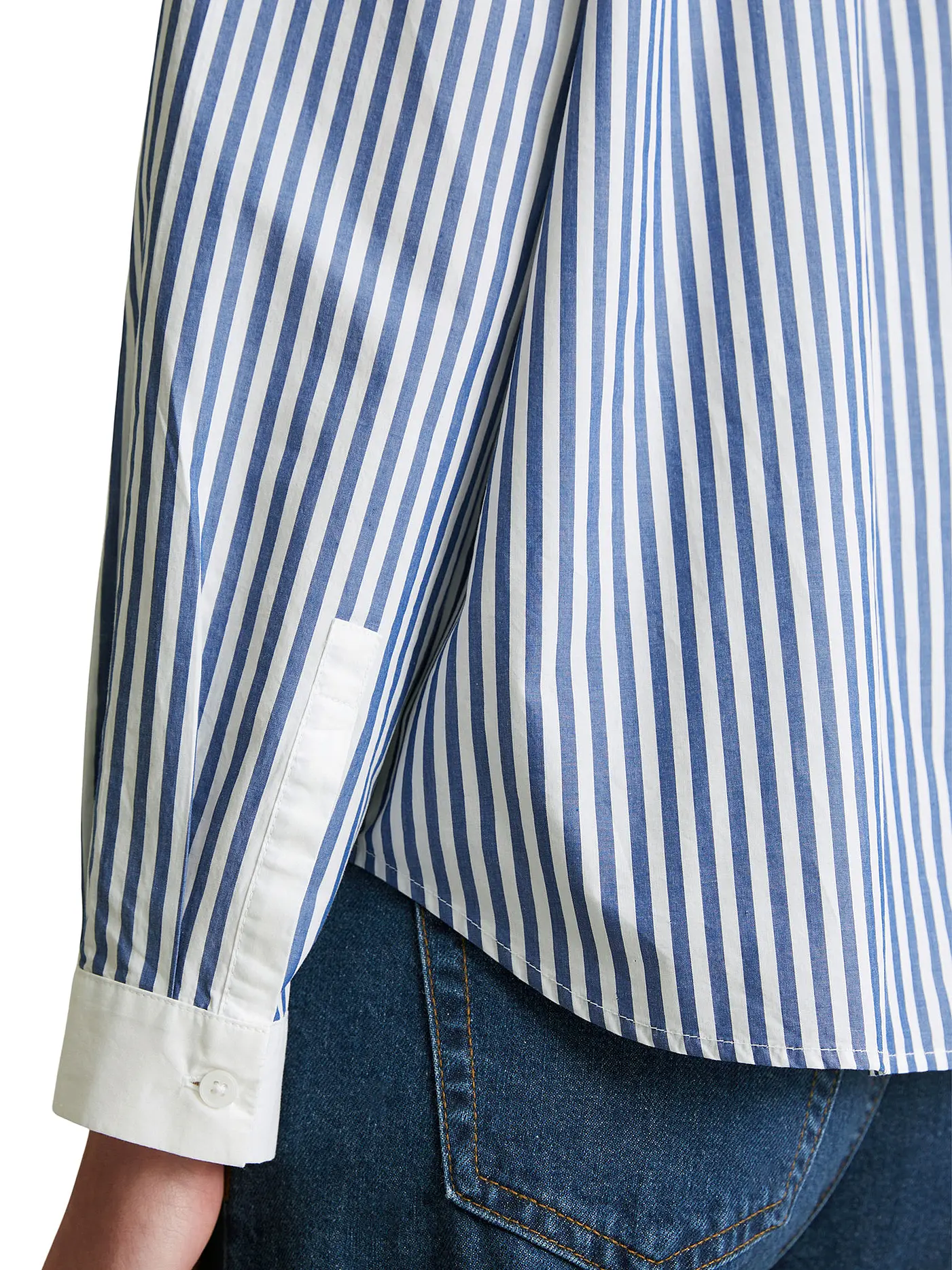 MARC O'POLO DENIM | Bluse  | blau