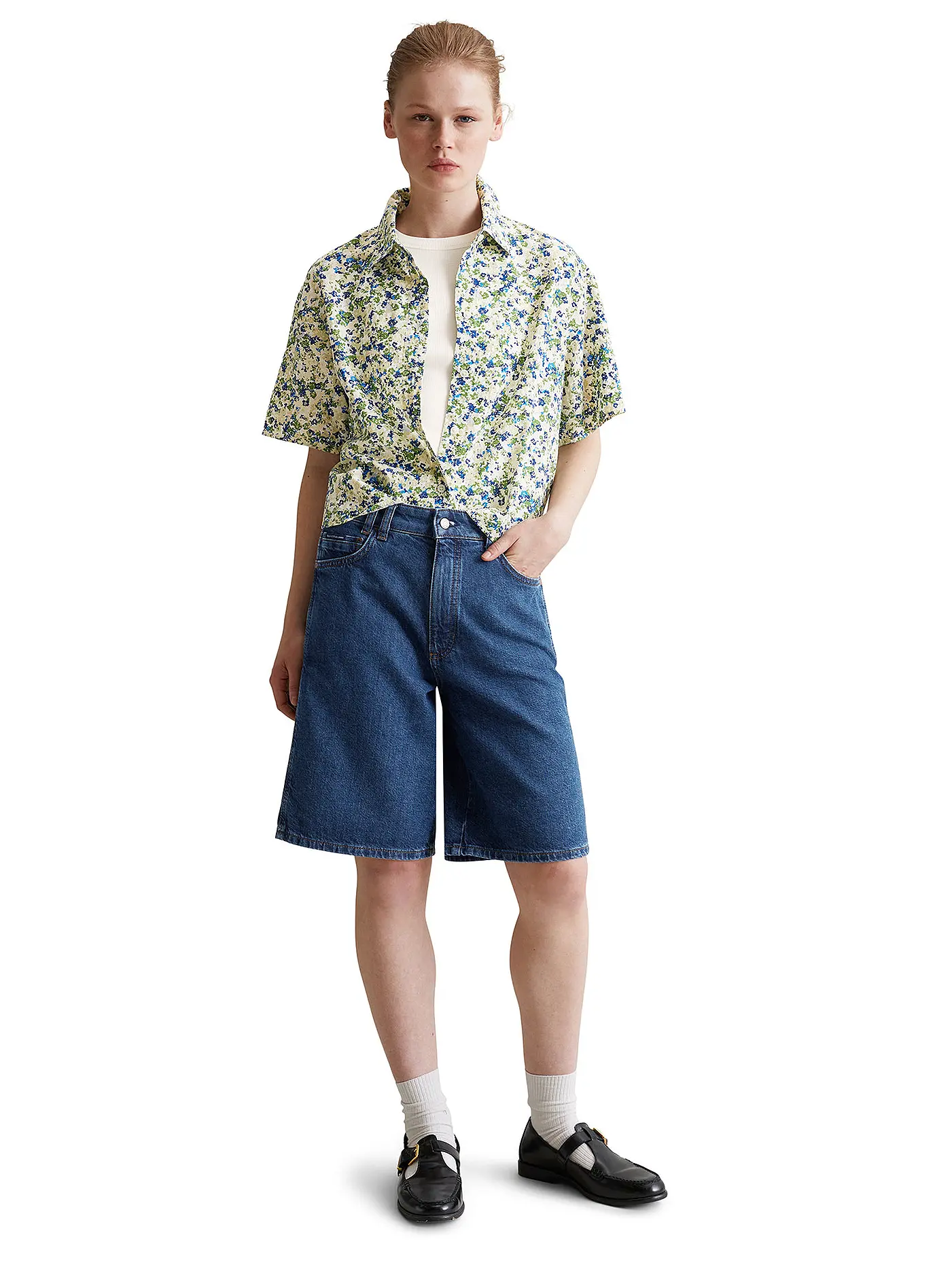 MARC O'POLO DENIM | Blusenshirt  | blau