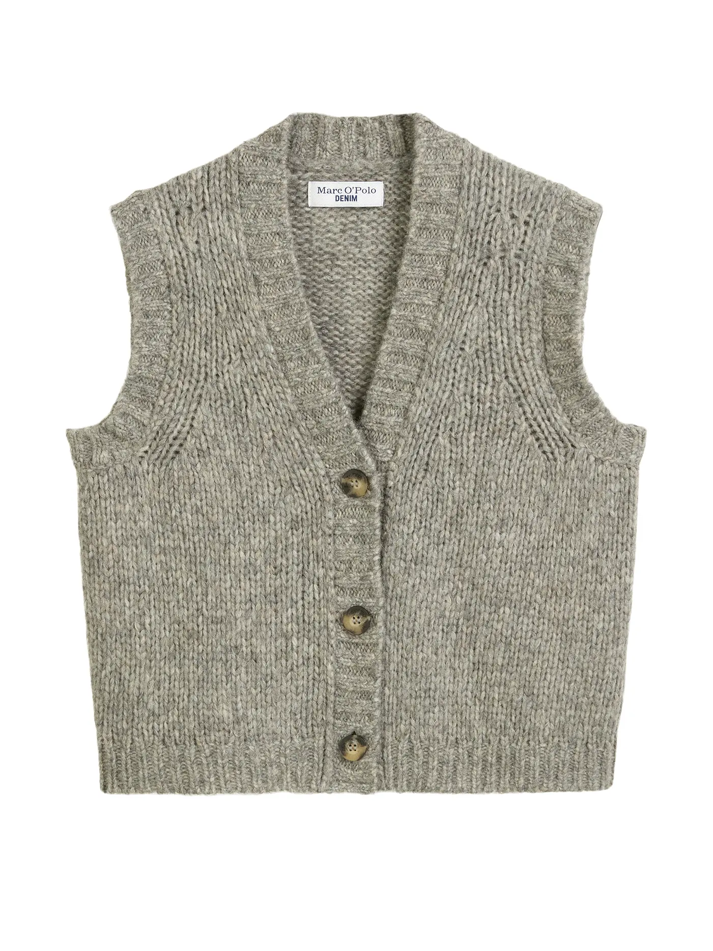 MARC O'POLO DENIM | Gilet  | grau