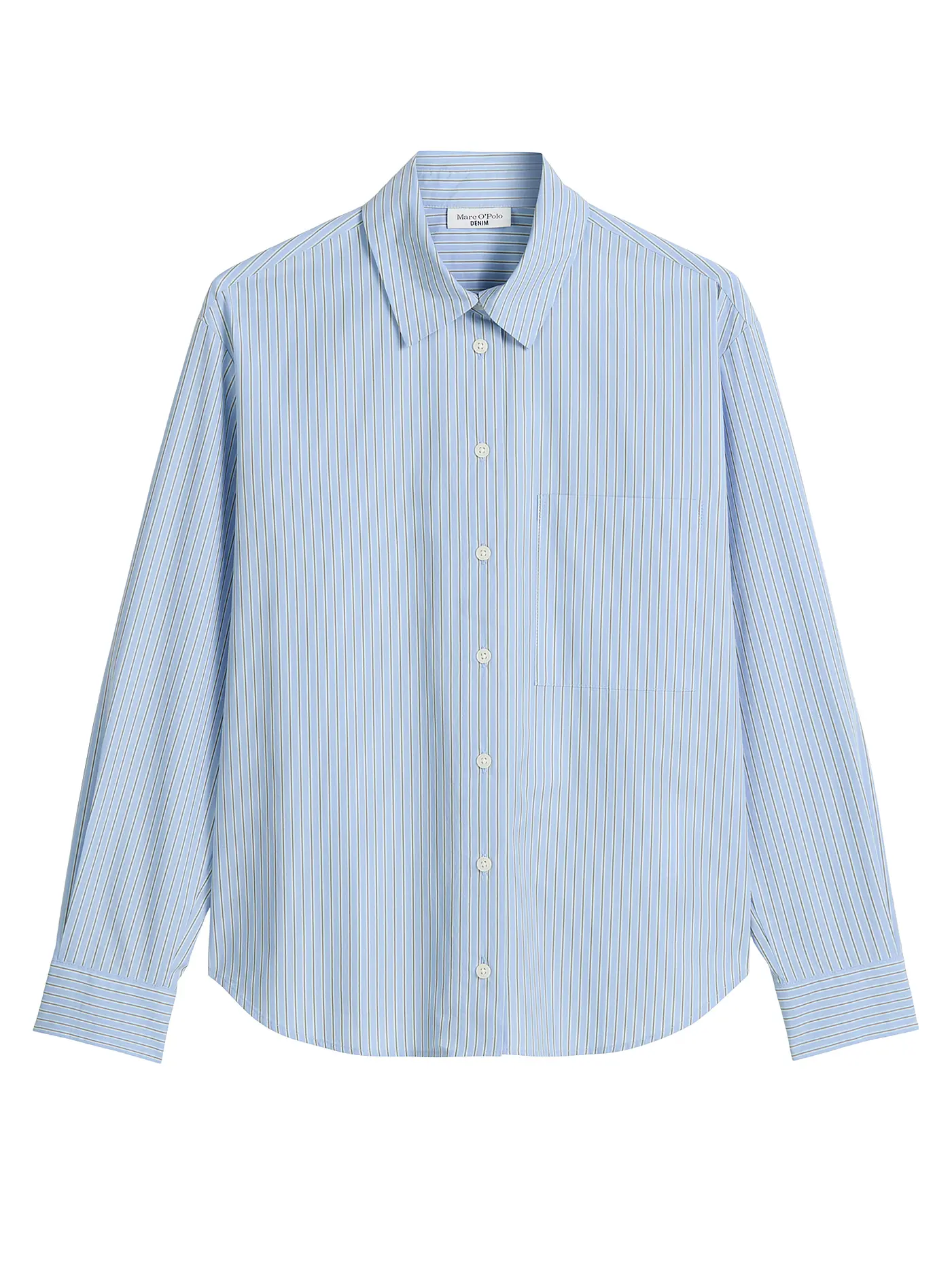 MARC O'POLO DENIM | Hemdbluse  | hellblau