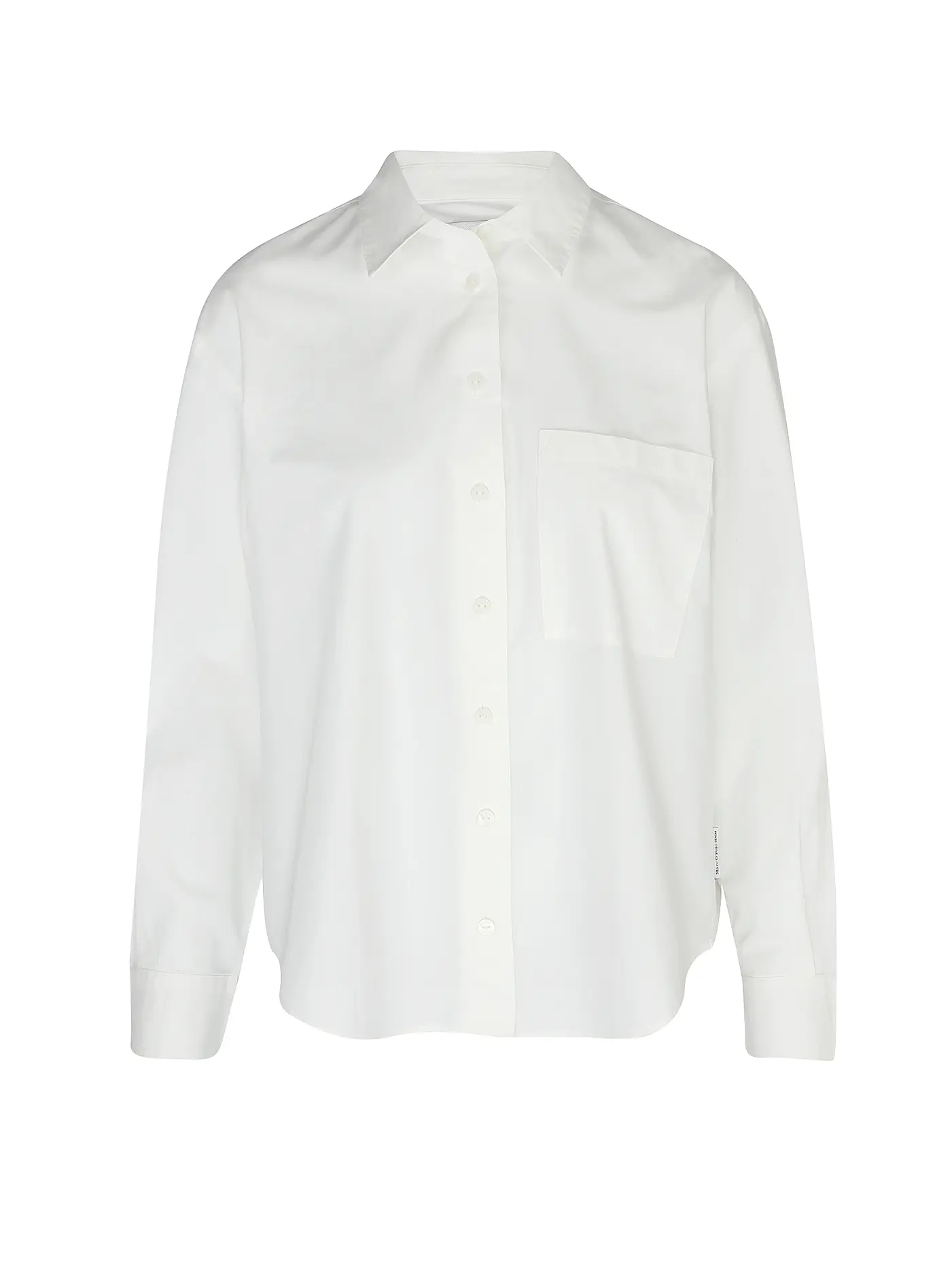 MARC O'POLO DENIM | Hemdbluse | weiss