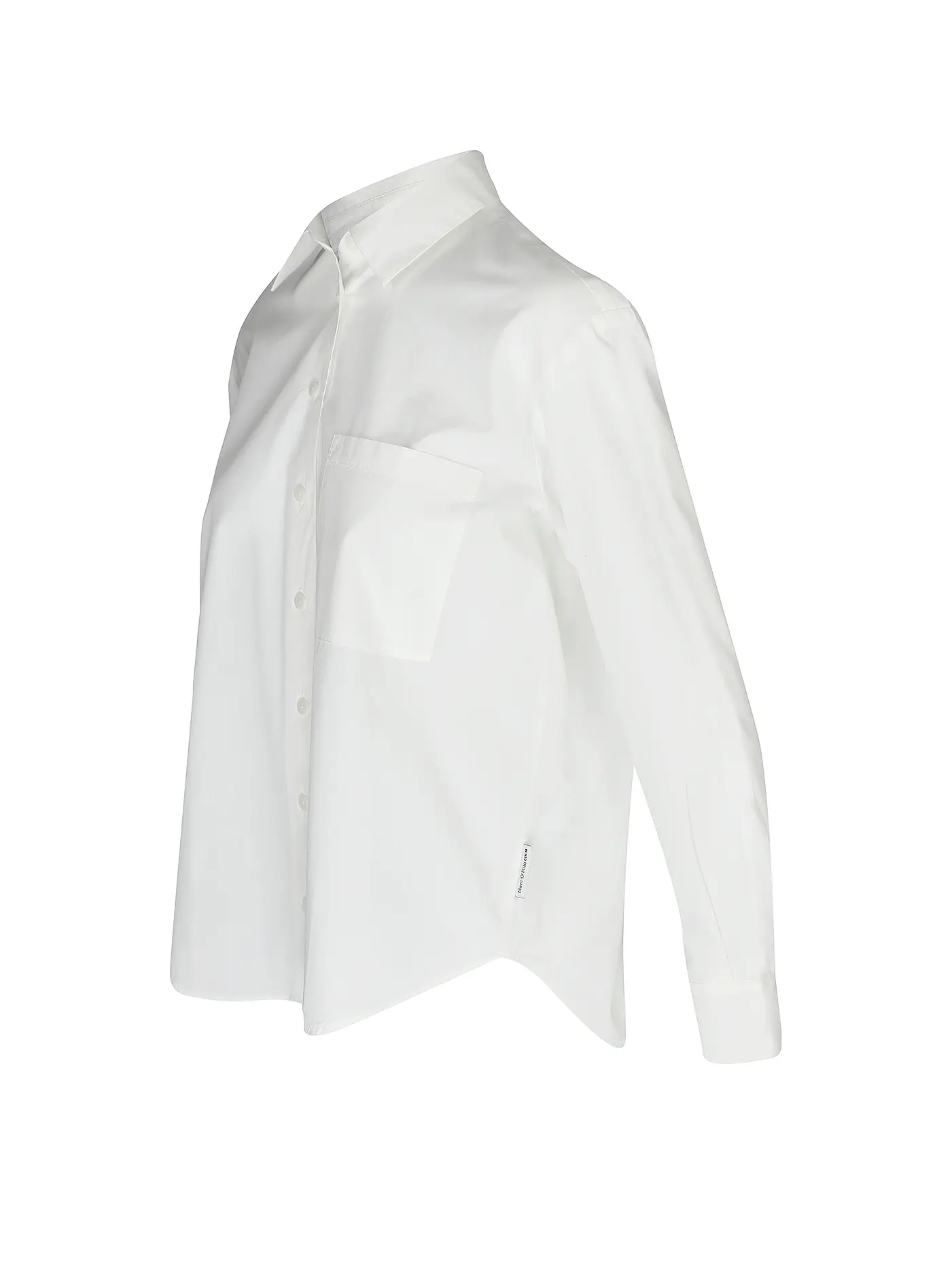 MARC O'POLO DENIM | Hemdbluse | weiss