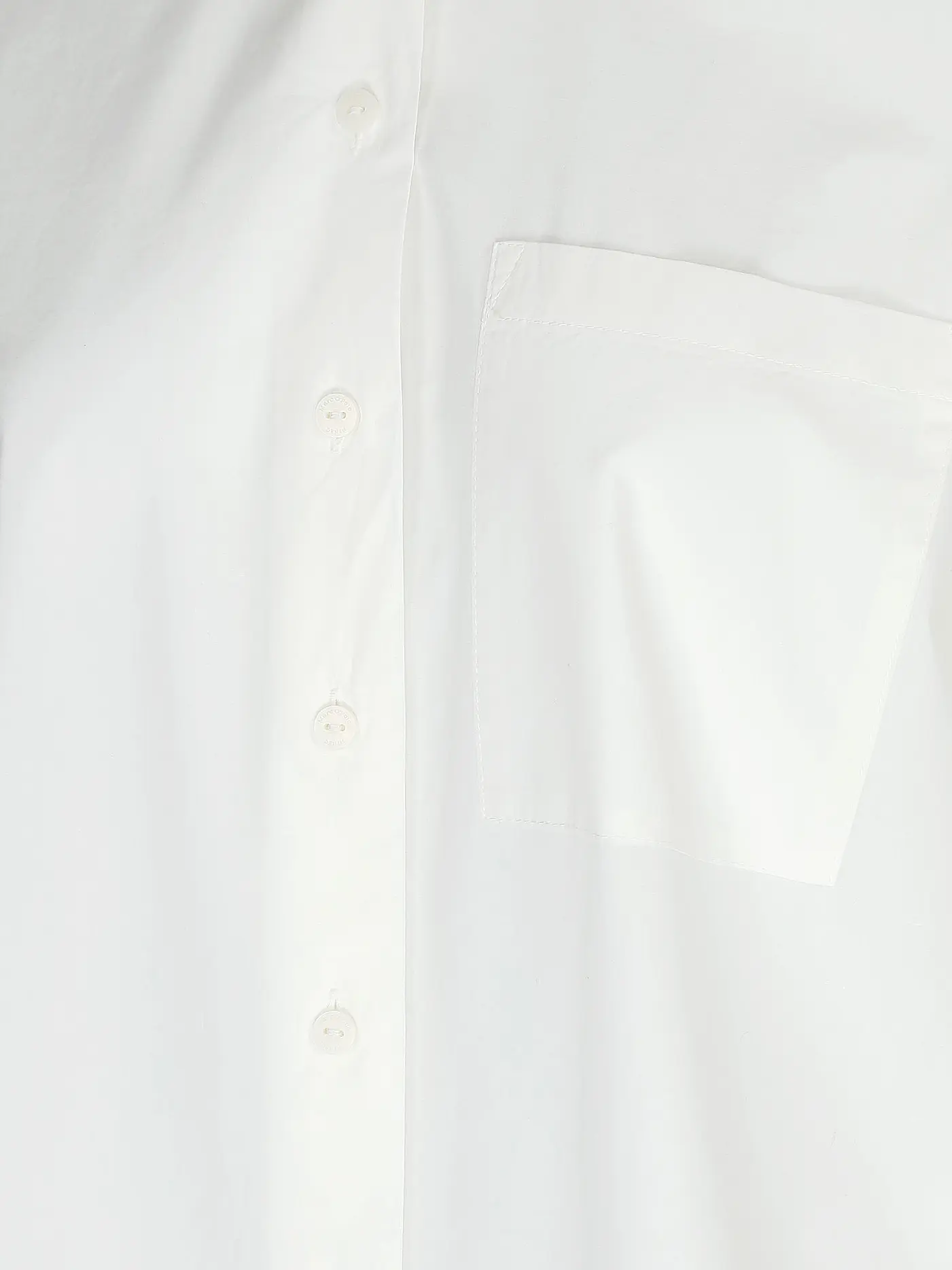 MARC O'POLO DENIM | Hemdbluse | weiss