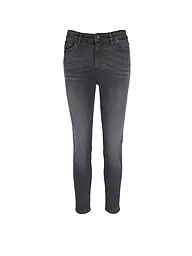 MARC O'POLO DENIM | Highwaist Jeans Skinny Fit 7/8 | blau