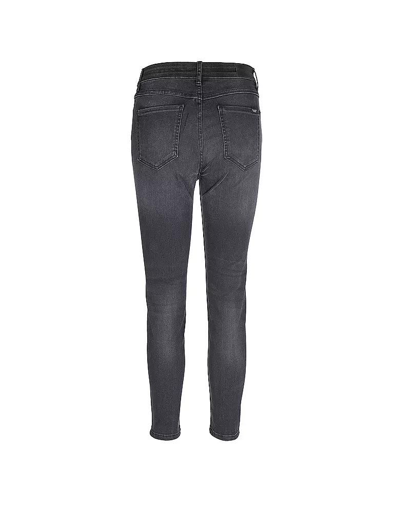 MARC O'POLO DENIM | Highwaist Jeans Skinny Fit 7/8 | blau