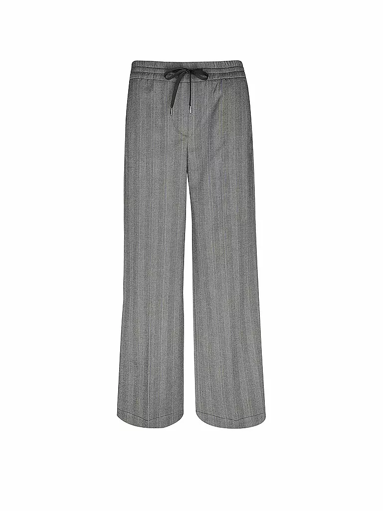 MARC O'POLO DENIM | Hose Wide Leg  | grau