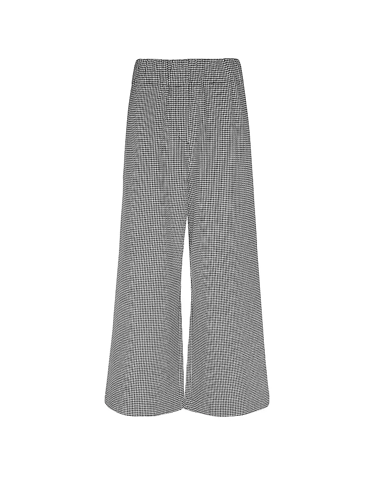 MARC O'POLO DENIM | Hose Wide Leg  | schwarz