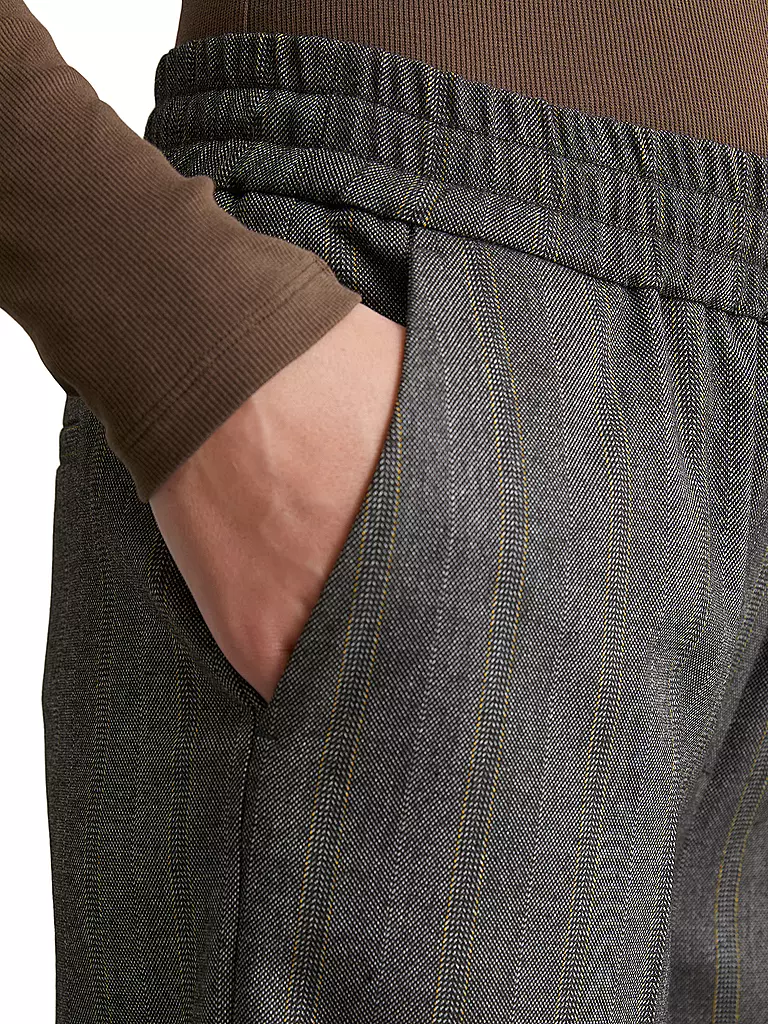 MARC O'POLO DENIM | Hose Wide Leg  | grau