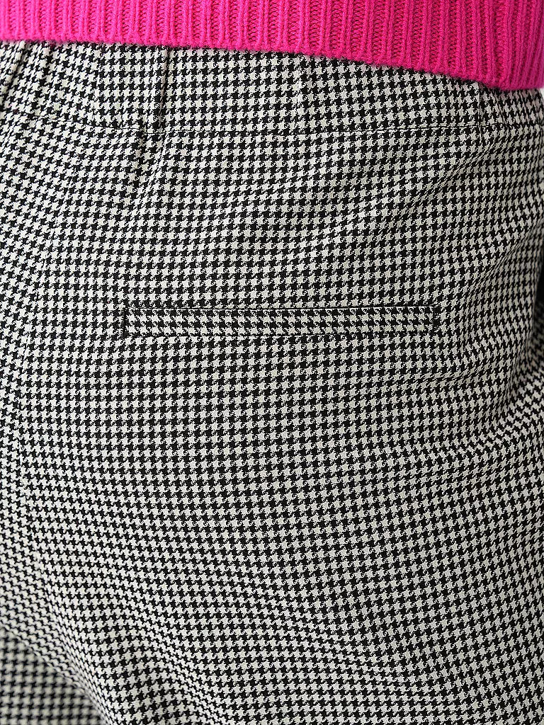 MARC O'POLO DENIM | Hose Wide Leg  | schwarz