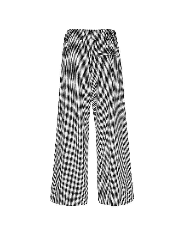 MARC O'POLO DENIM | Hose Wide Leg  | schwarz