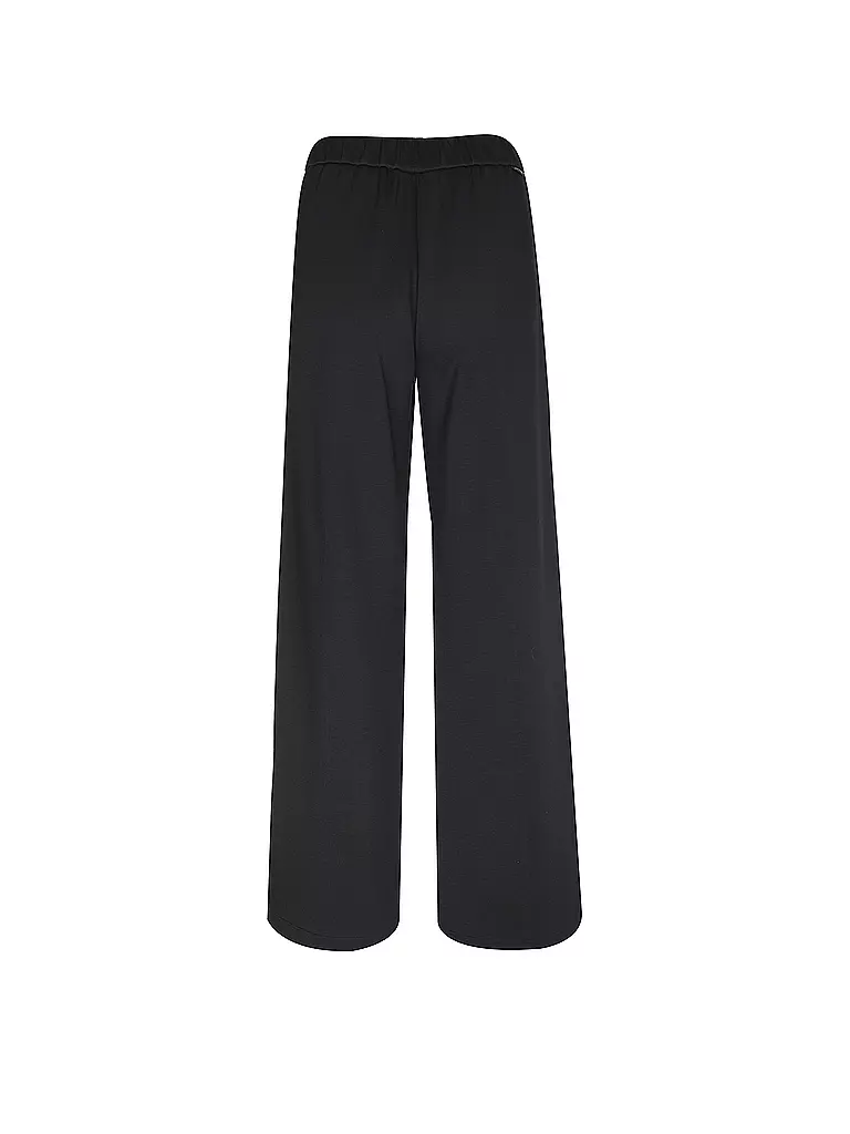 MARC O'POLO DENIM | Hose Wide Leg | Schwarz
