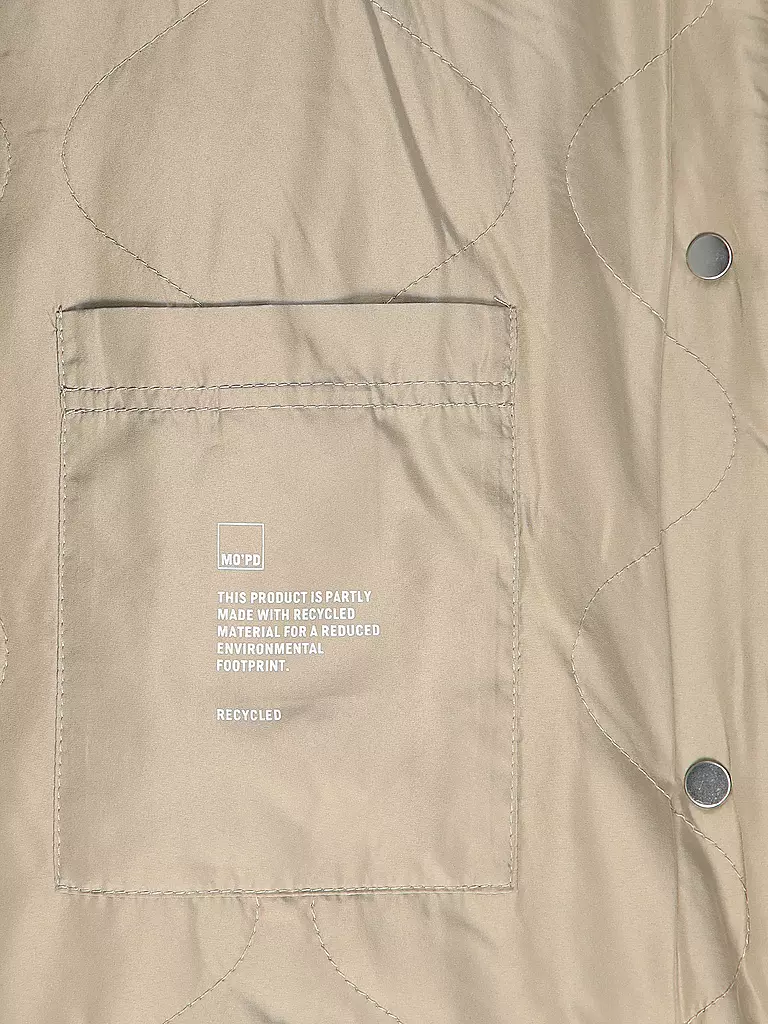 MARC O'POLO DENIM | Jacke in Felloptik  | braun