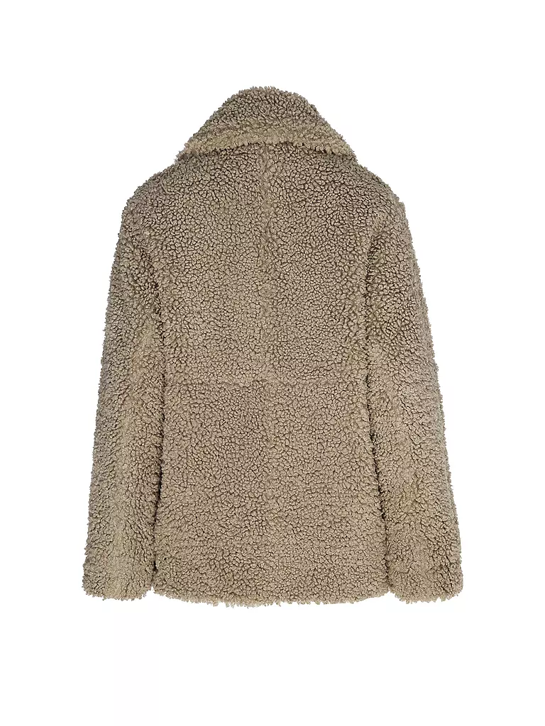 MARC O'POLO DENIM | Jacke in Felloptik  | braun