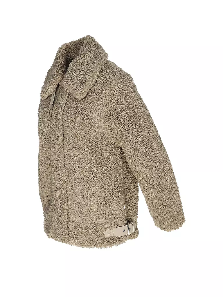 MARC O'POLO DENIM | Jacke in Felloptik  | braun