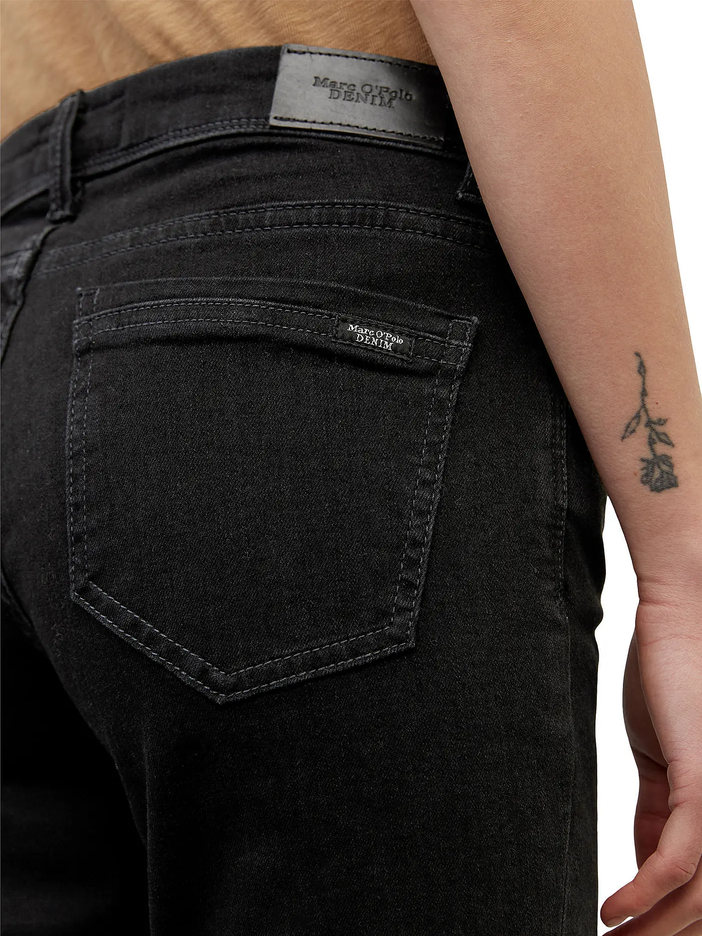 MARC O'POLO DENIM | Jeans Slim Fit | schwarz