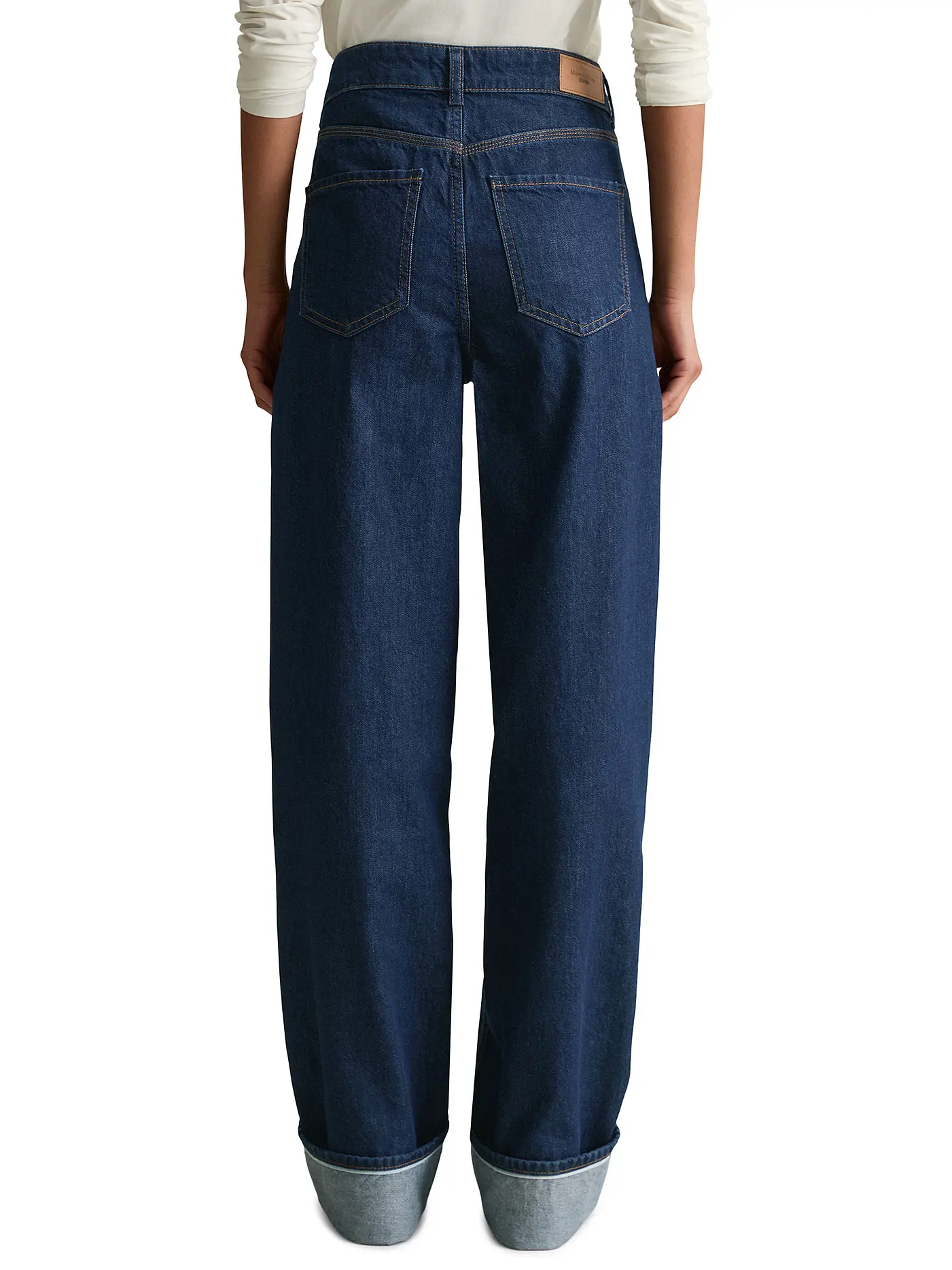 MARC O'POLO DENIM | Jeans Wide Leg  | dunkelblau