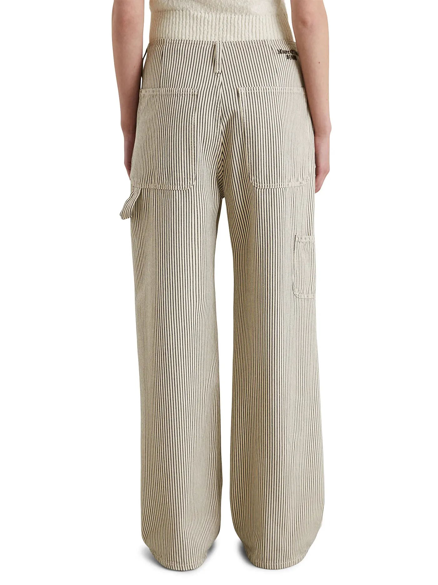 MARC O'POLO DENIM | Jeans Wide Leg Fit  | creme