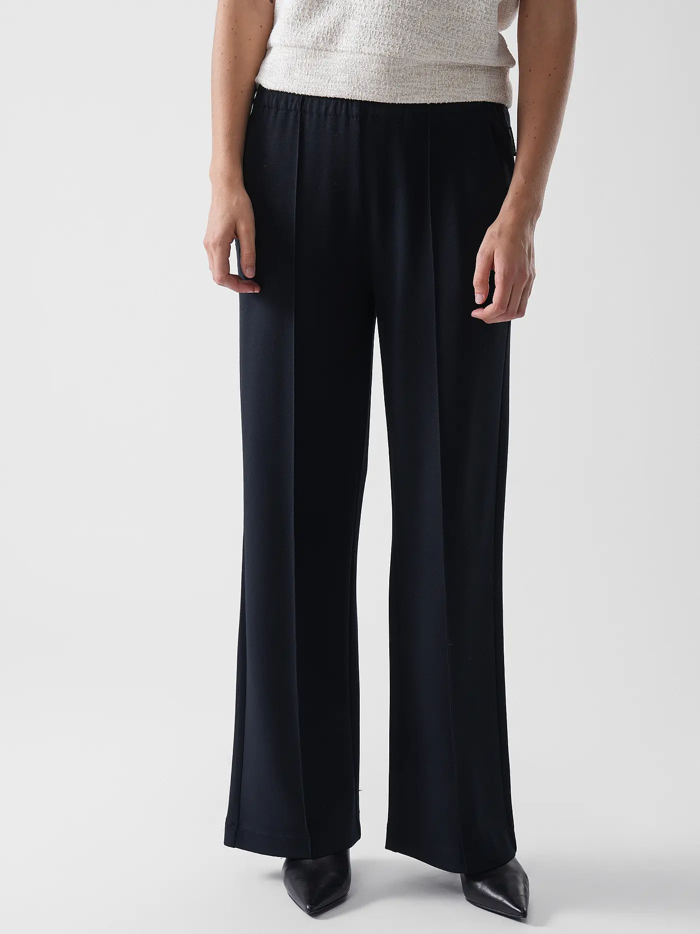MARC O'POLO DENIM | Marlenehose  | schwarz