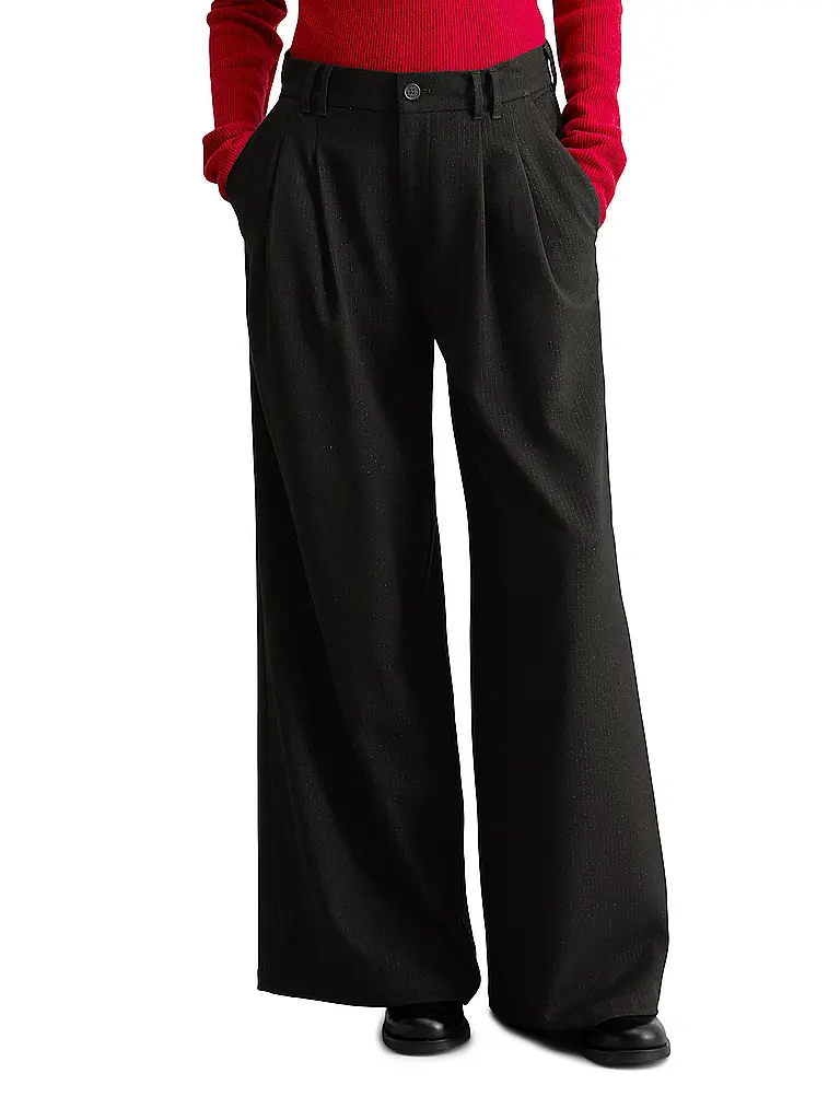 MARC O'POLO DENIM | Marlenehose  | Schwarz