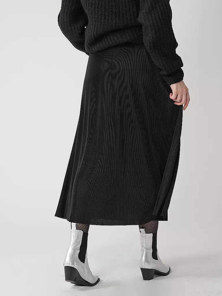 MARC O'POLO DENIM | Midirock | schwarz