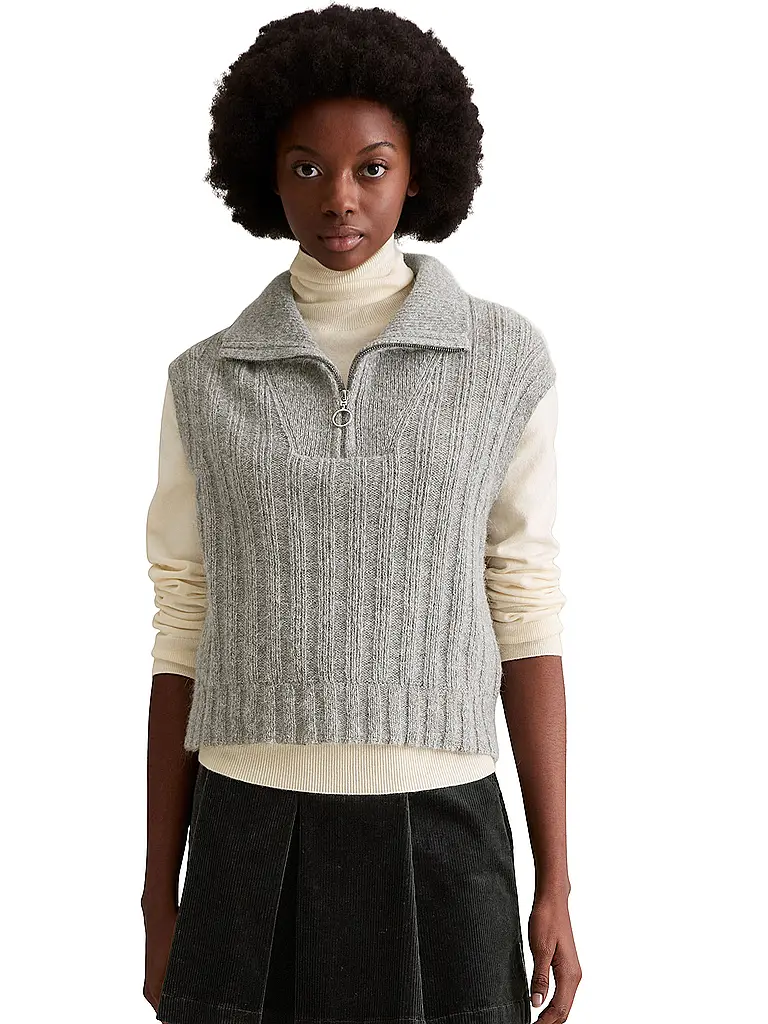 MARC O'POLO DENIM | Pullunder  | grau