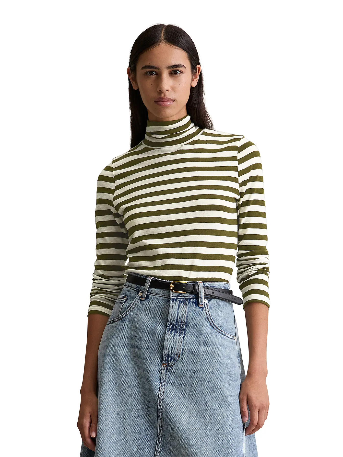 MARC O'POLO DENIM | Rollkragenpullover  | dunkelgrün