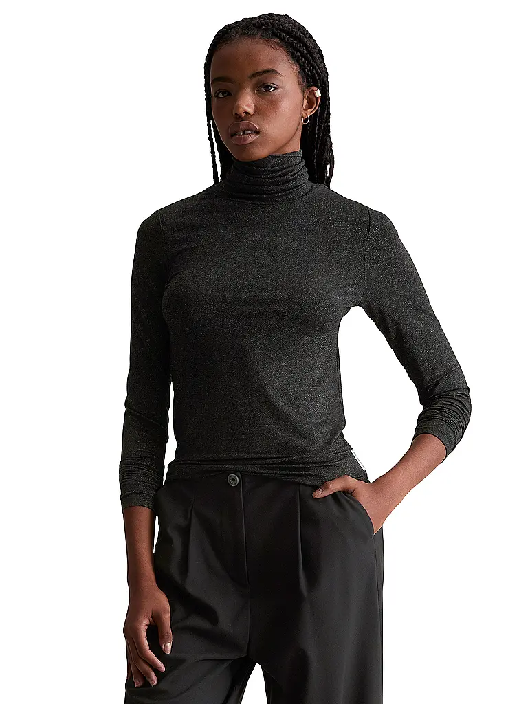MARC O'POLO DENIM | Rollkragenpullover  | schwarz