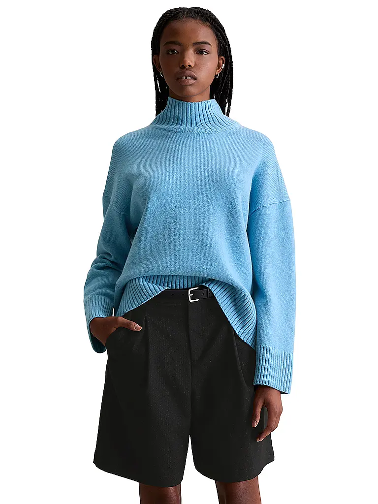 MARC O'POLO DENIM | Rollkragenpullover  | hellblau