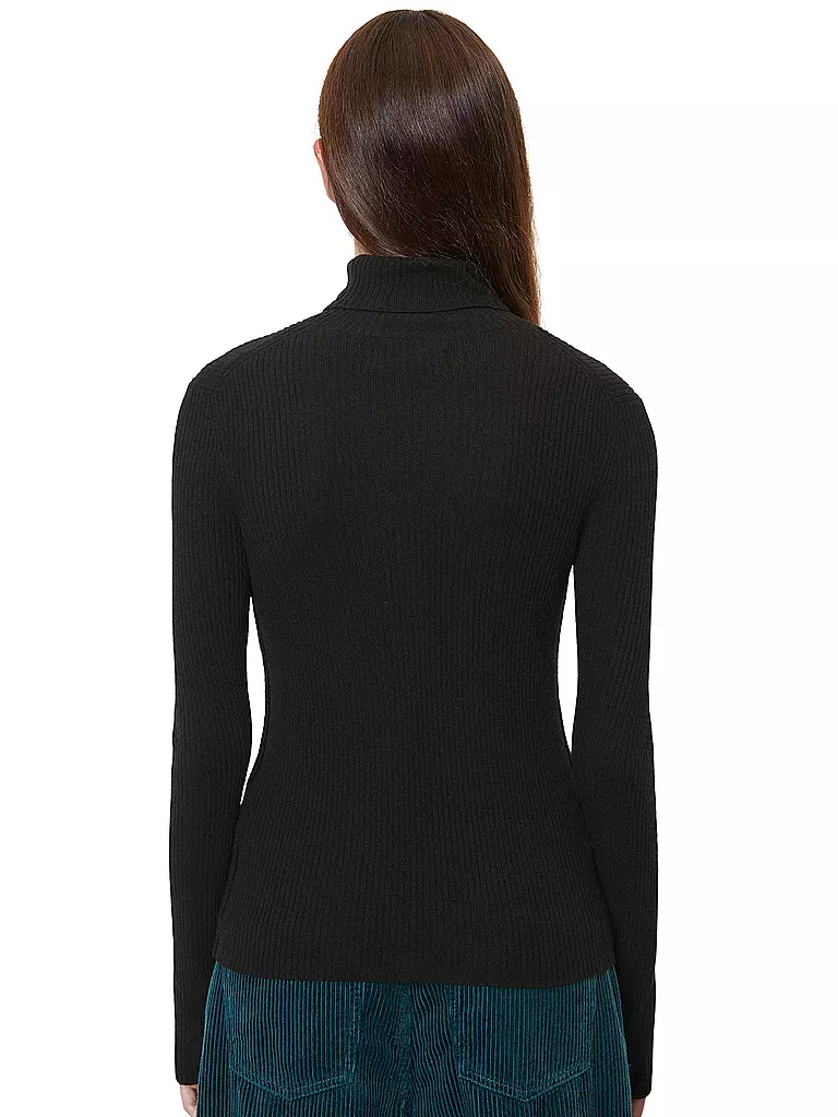 MARC O'POLO DENIM | Rollkragenpullover | schwarz