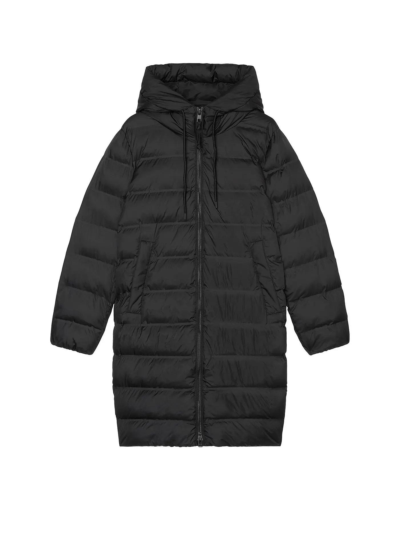 MARC O'POLO DENIM | Steppmantel | schwarz
