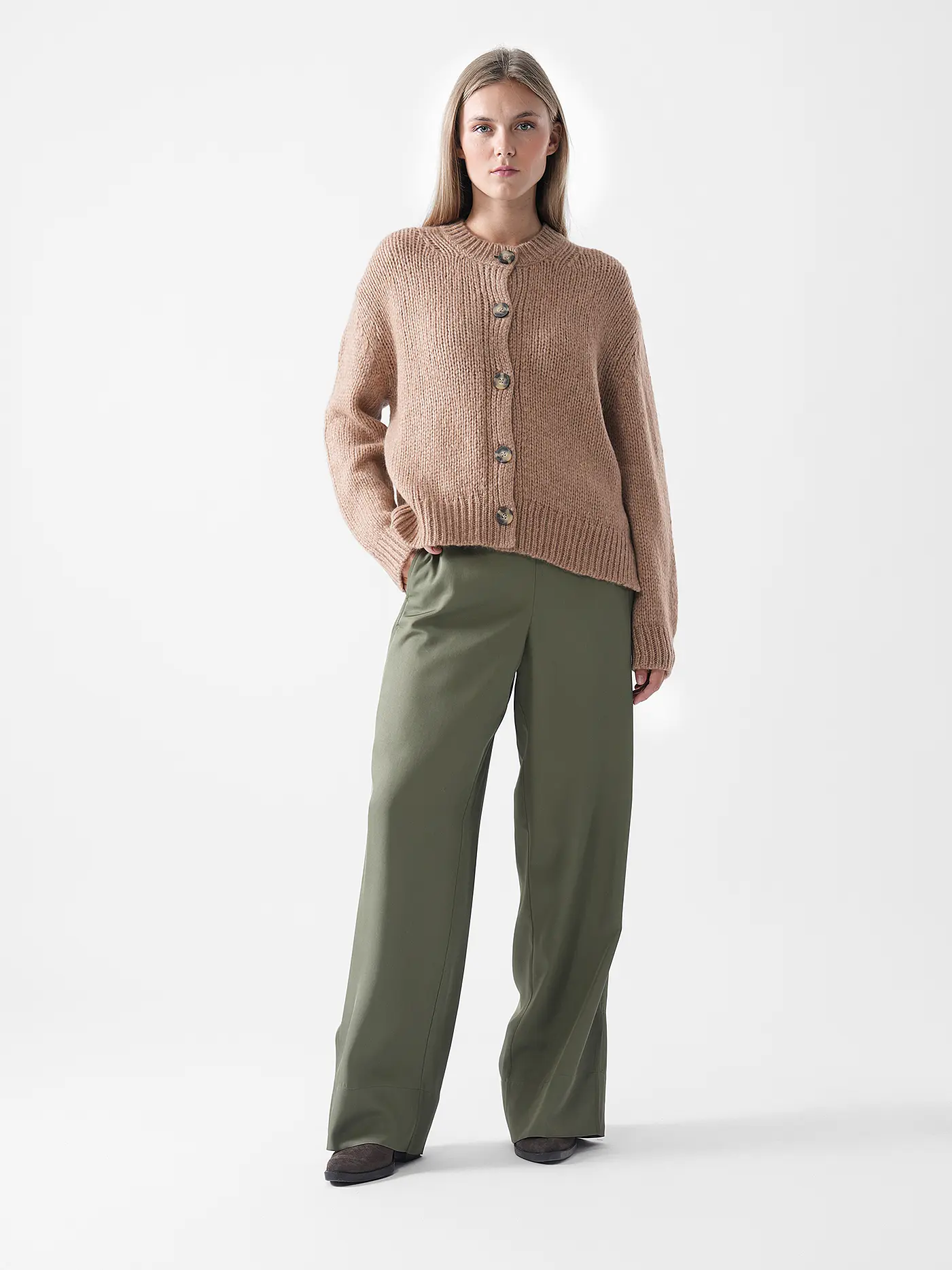 MARC O'POLO DENIM | Strickjacke | beige