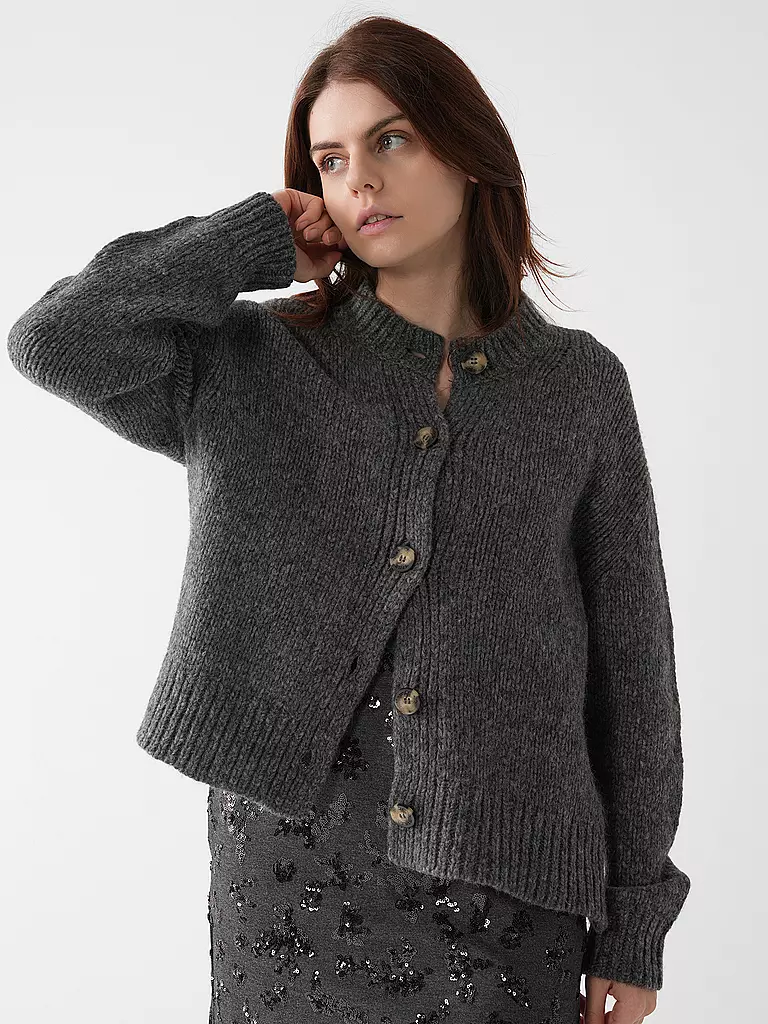 MARC O'POLO DENIM | Strickjacke | grau