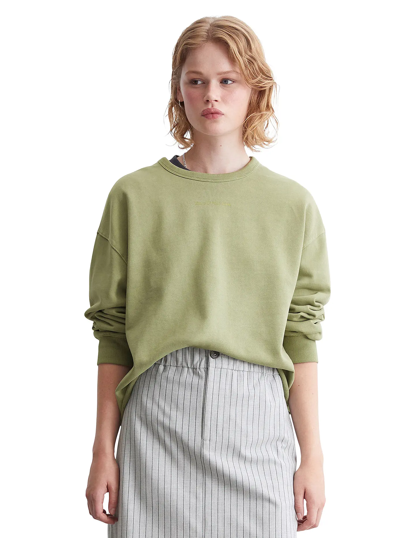 MARC O'POLO DENIM | Sweater Oversized Fit | grün