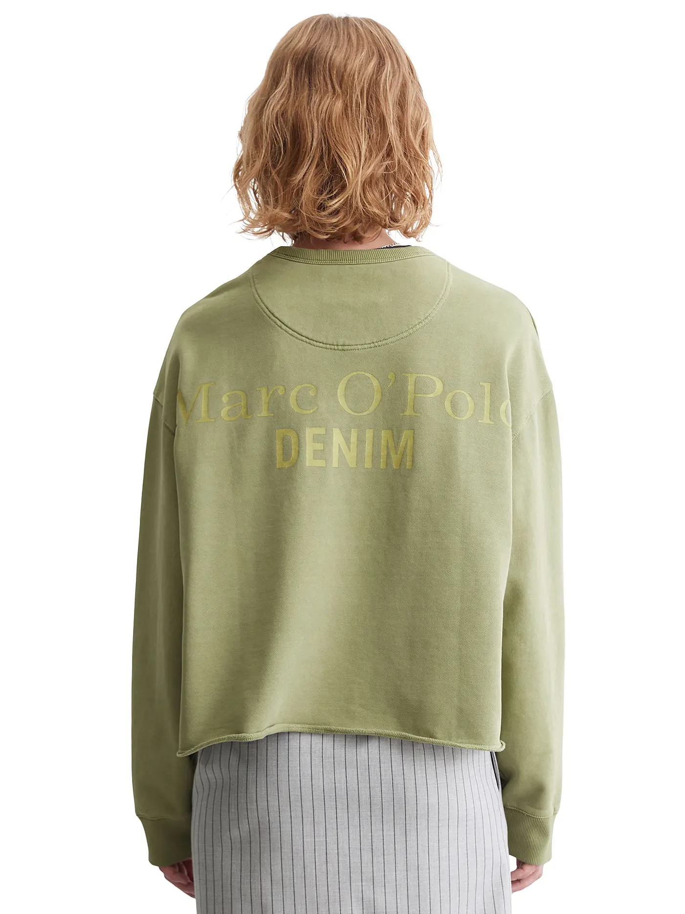 MARC O'POLO DENIM | Sweater Oversized Fit | grün