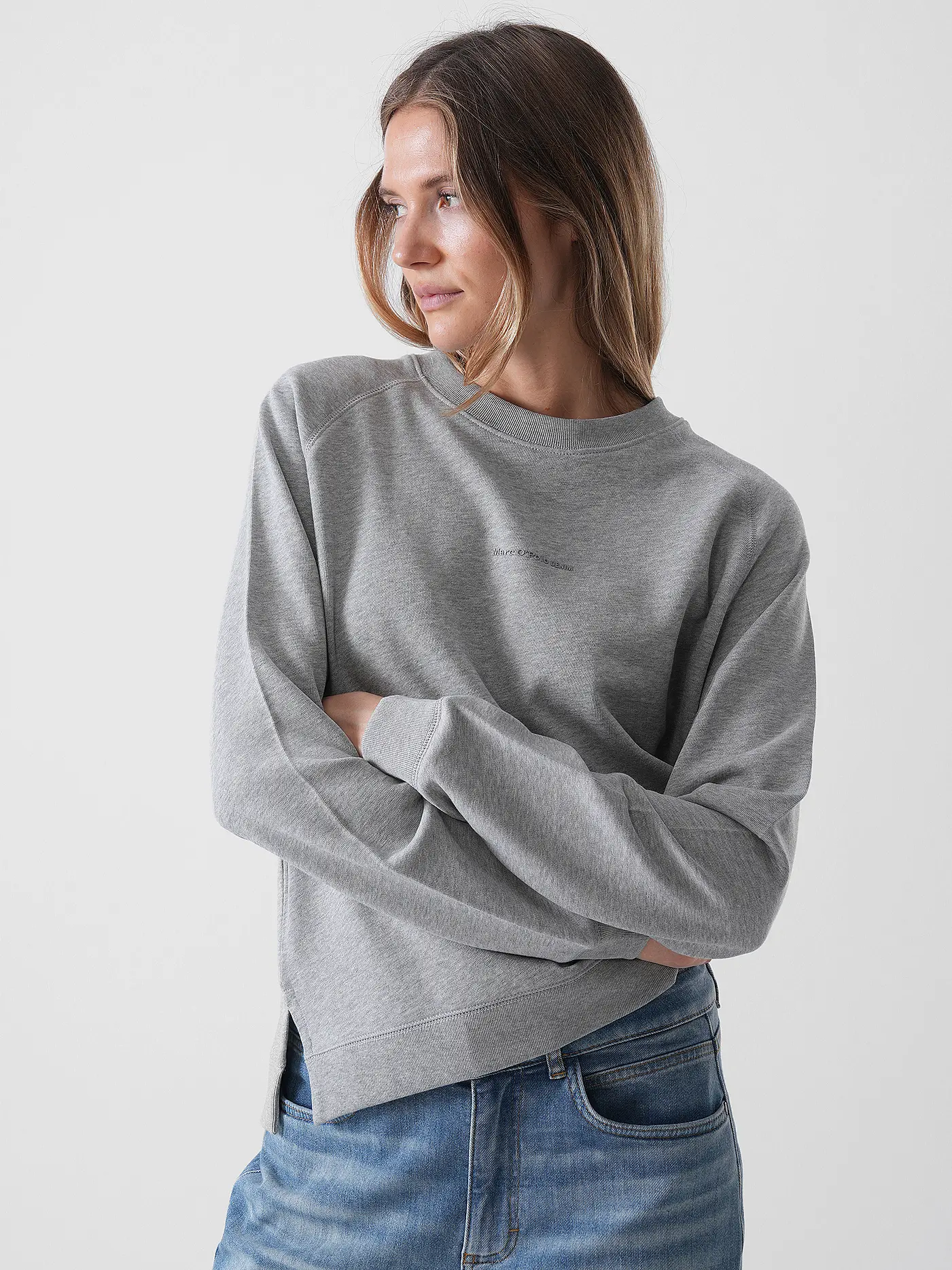 MARC O'POLO DENIM | Sweater | grau