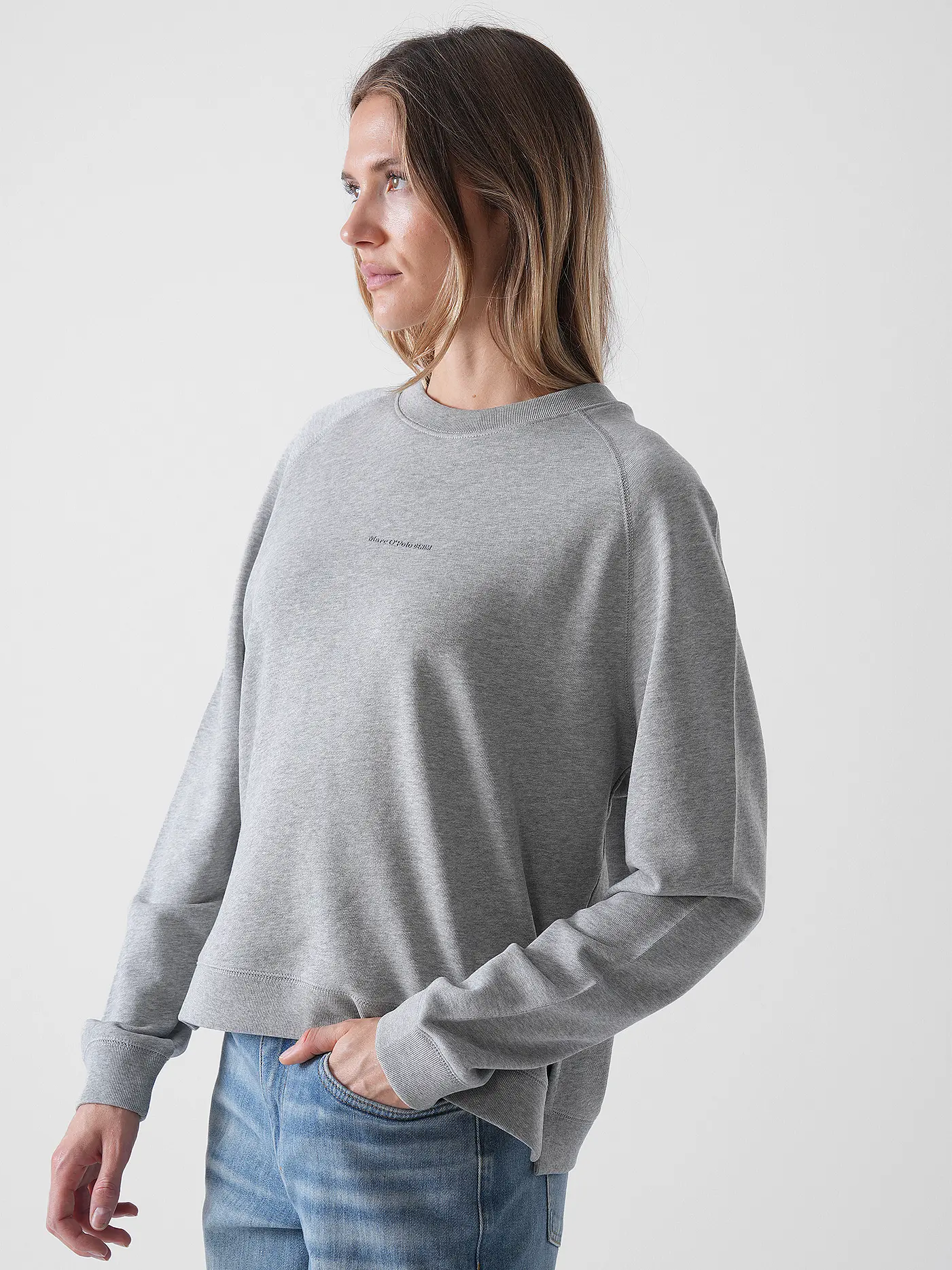 MARC O'POLO DENIM | Sweater | grau
