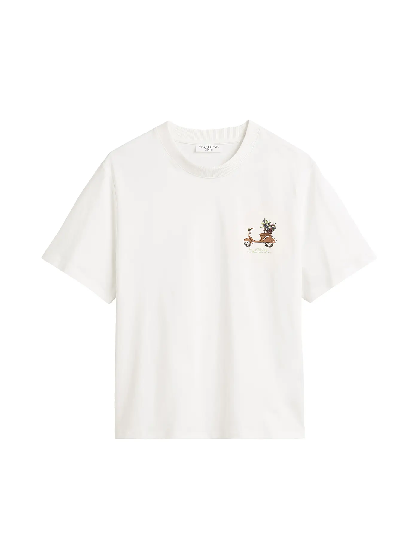 MARC O'POLO DENIM | T-Shirt  | weiss