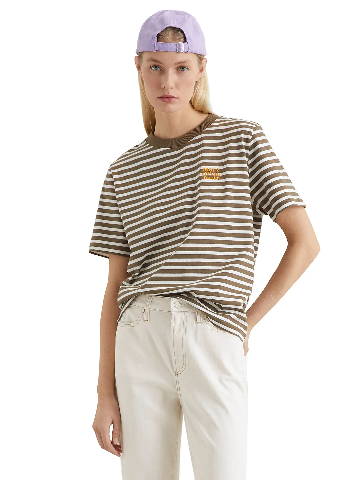MARC O'POLO DENIM | T-Shirt  | braun