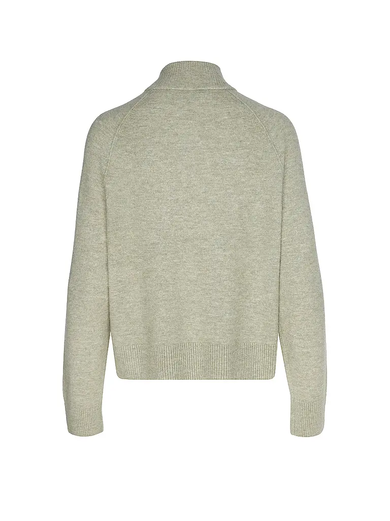 MARC O'POLO DENIM | Troyer Pullover  | grau