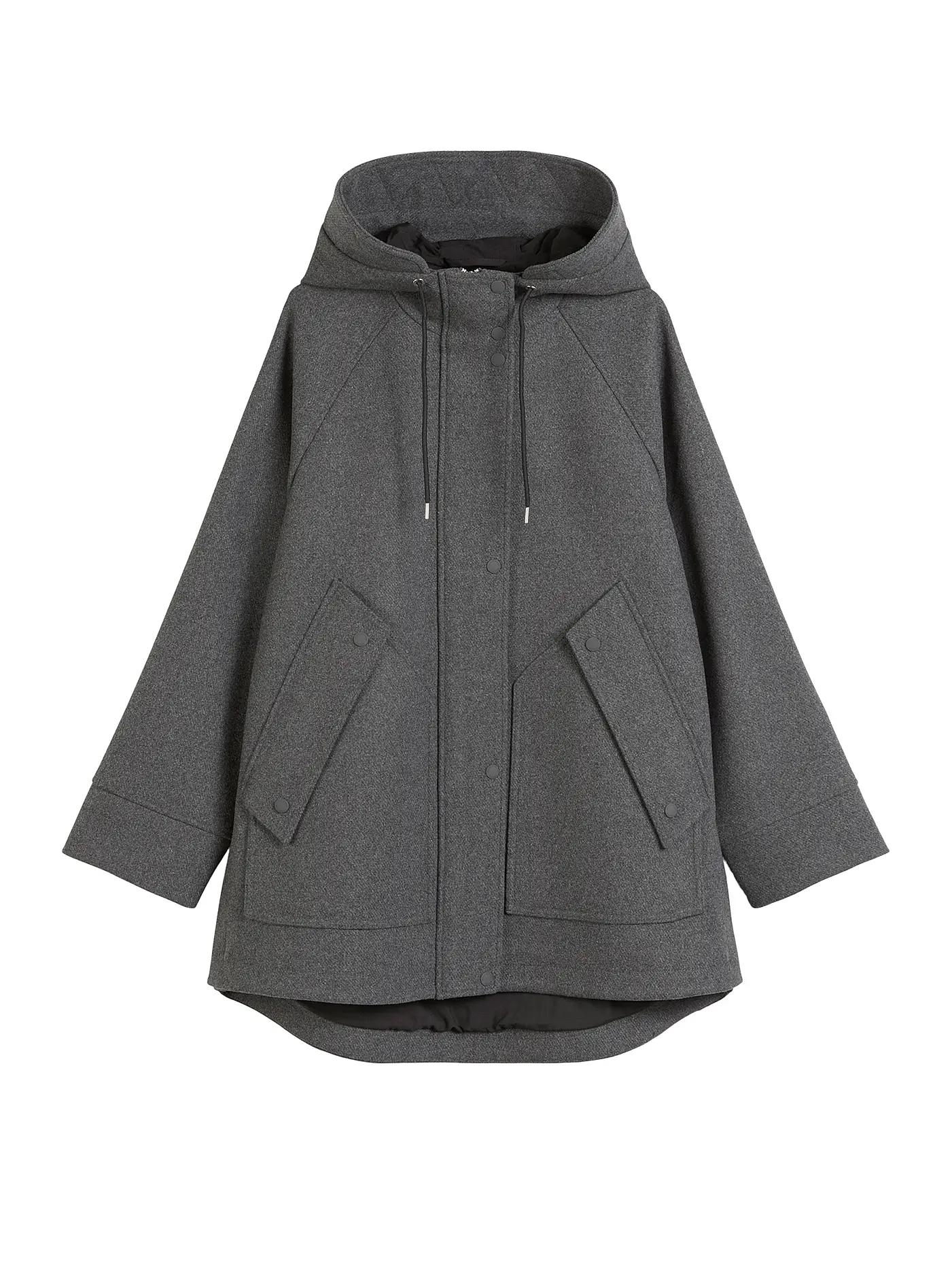 MARC O'POLO DENIM | Wolljacke | grau