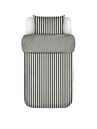 MARC O'POLO HOME | Satin Bettwäsche CLASSIC STRIPE 70x90cm/140x200cm Rose Smoke | grau