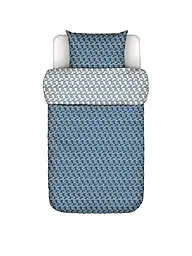 MARC O'POLO HOME | Satin Bettwäsche MONOGRAM 70x90cm / 140x200cm Space Blue | blau