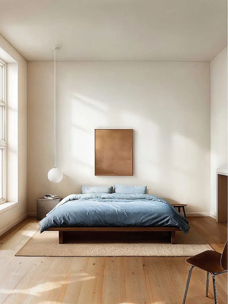 MARC O'POLO HOME | Satin-Bettwäsche JORN 70x90cm/140x200cm Calm Blue | blau