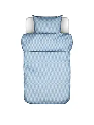 MARC O'POLO HOME | Satin-Bettwäsche SVEA 70x90cm/140x200cm Calm Blue | blau