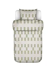 MARC O'POLO HOME | Satin-Bettwäsche SVERRE 70x90cm/140x200cm Bright Pea | olive