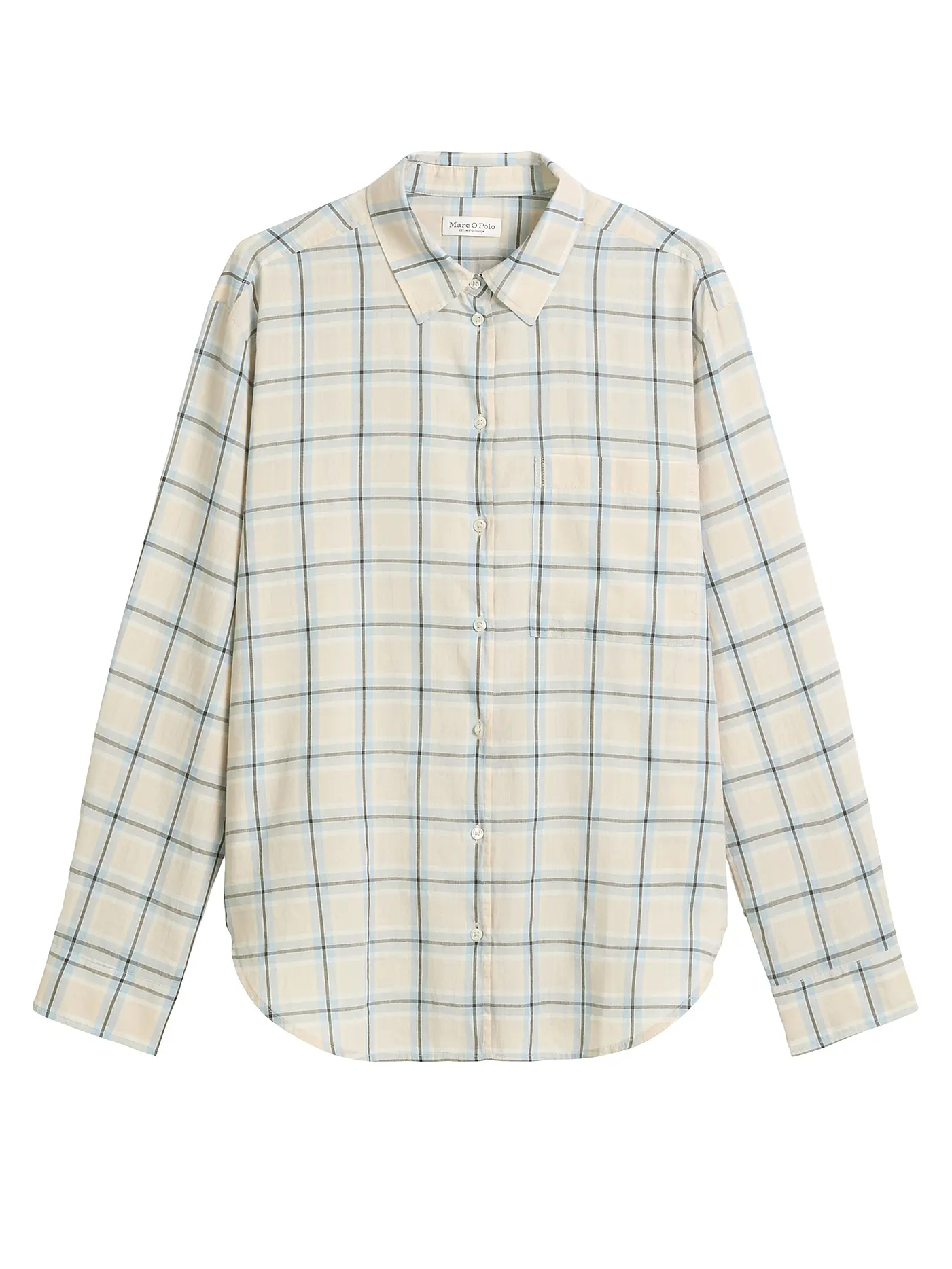 MARC O'POLO | Bluse  | hellblau