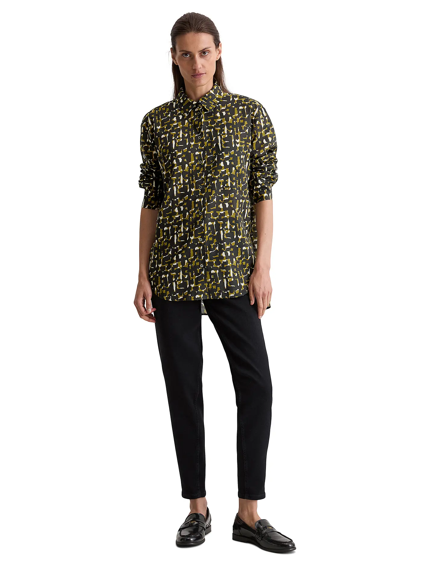 MARC O'POLO | Bluse  | olive
